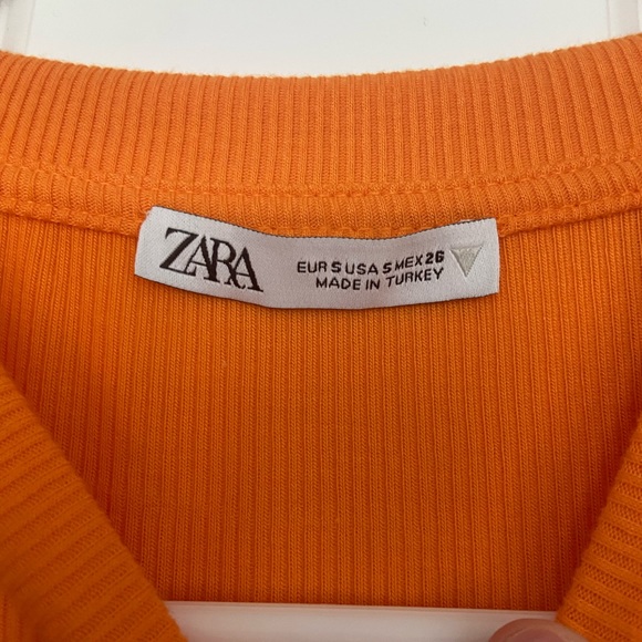 NWOT Zara Drawstring Side Ribbed Too - Picture 4 of 4